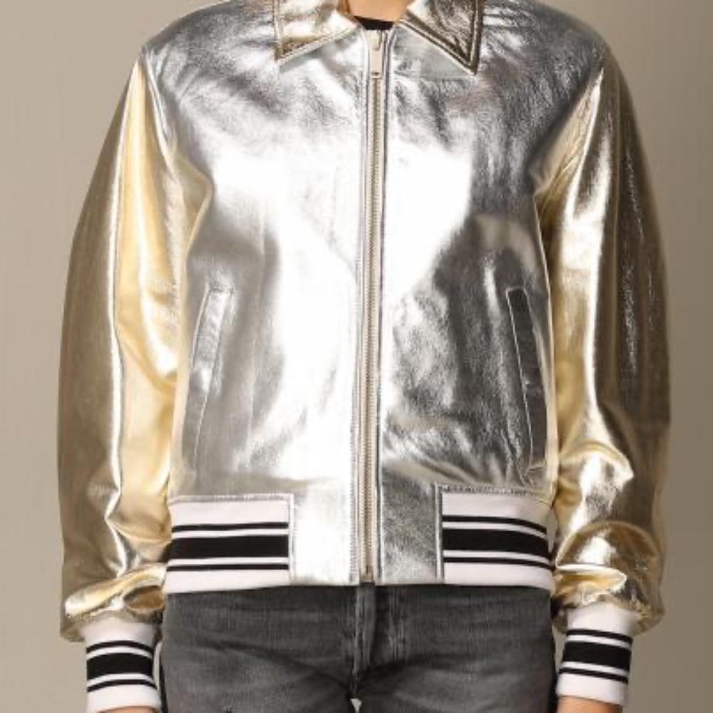Golden Goose Metallic Bomber jacket size small
